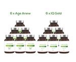 6 x Age Anew &amp; 6 x IQ Gold (1/2 annual payment RR) 