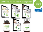 Schlaf gut + Zellverjüngung 12 Monate (1/2 jährliche Zahlweise KK)