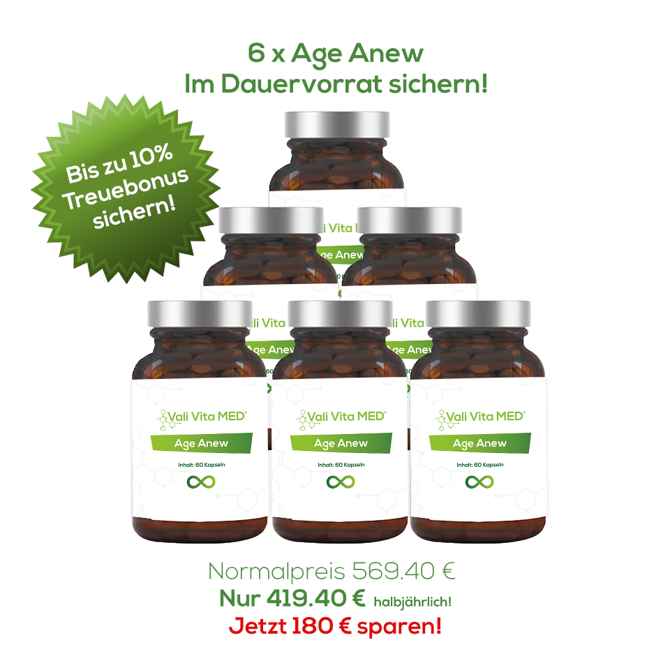 6 x Age Anew (1/2 annual payment KK) 